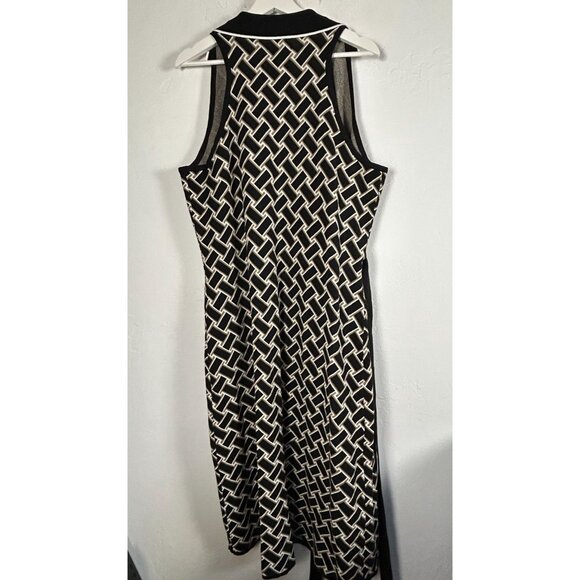 Diane Von Furstenberg for Target Vintage Weave Knit Midi Wrap Dress XXL New - Picture 2 of 9